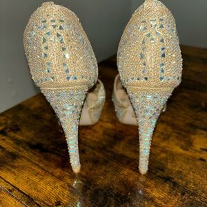 Size 10 Rhinestone Heel